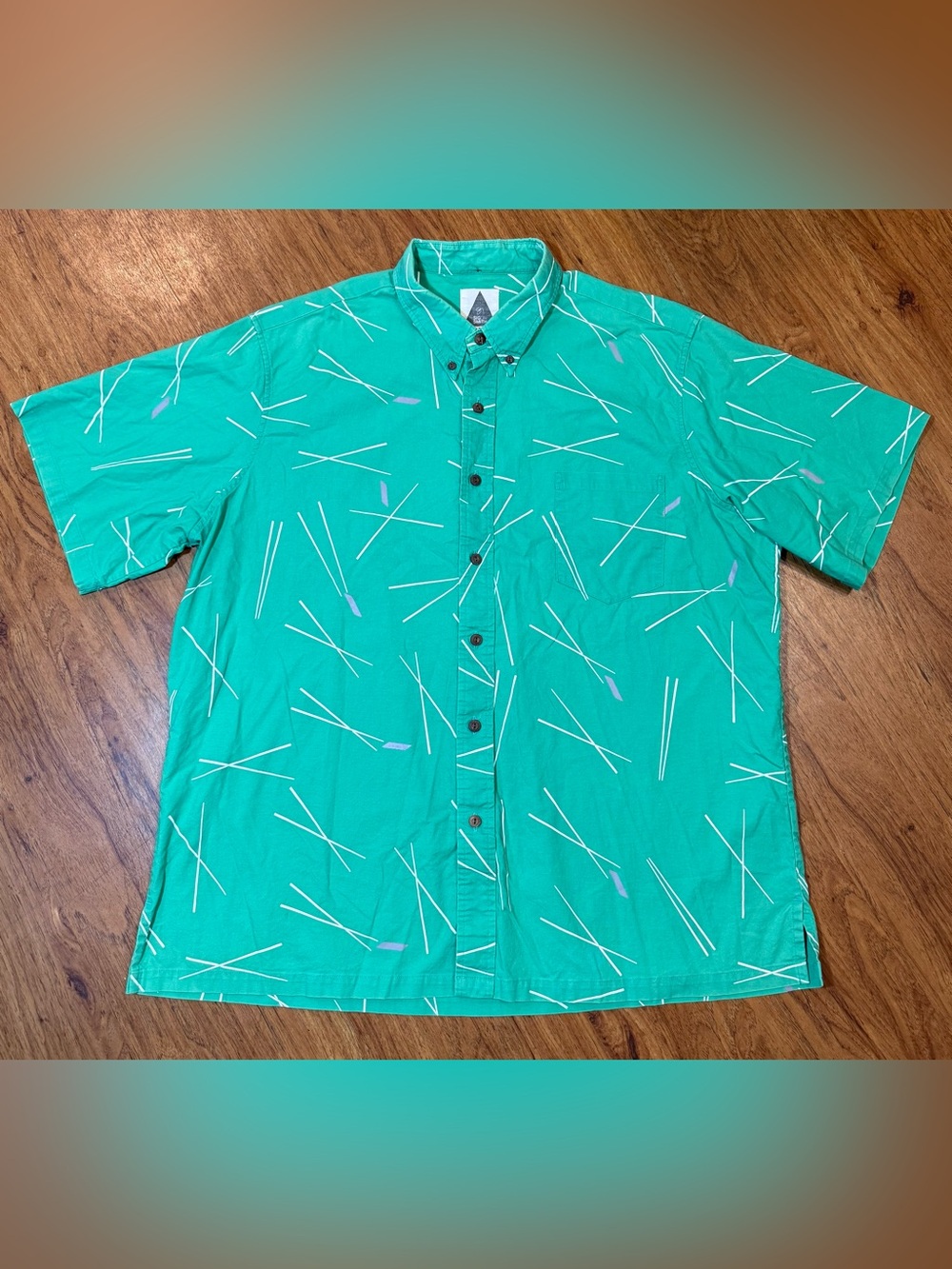 Sig Zane Hilo Hawai’i Hawaiian Shirt Long Sleeve 3XL 100% Authentic